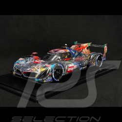 BMW M Hybrid V8 Art Car by Julie Mehretu n° 20 24h Le Mans 2024 1/18 Spark 80435B54CC8