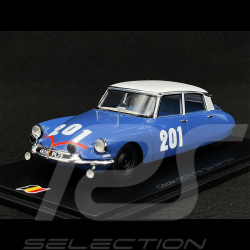 Citroën DS 19 n° 201 24h Spa 1964 1/43 Spark 100SPA01