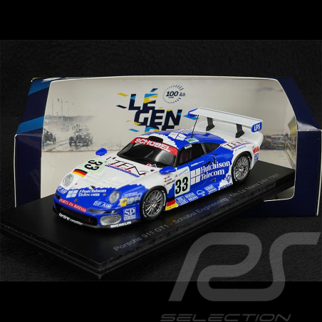 Porsche 911 GT1 Type 993 n° 33 5. 24h Le Mans 1997 1/43 Spark S5609