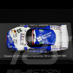 Porsche 911 GT1 Type 993 n° 33 5. 24h Le Mans 1997 1/43 Spark S5609