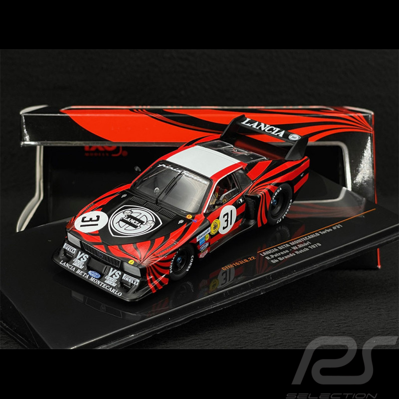 Lancia Beta Montecarlo Gr 5 n° 31 6h Brands Hatch 1979 1/43 Ixo Models GTM163
