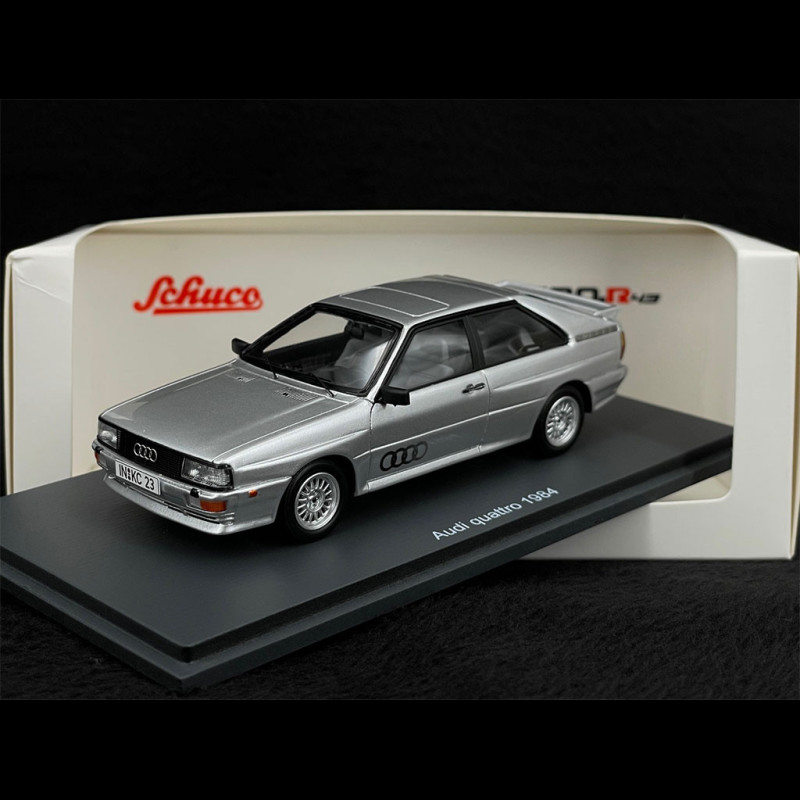 Audi Quattro Blanche 1984 – Miniature Schuco 1/43, Métal, Collection