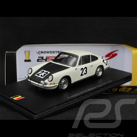 Porsche 911 S n° 23 Sieger 24h Spa 1967 1/43 Spark 43SPA1967