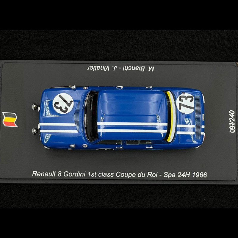 OPO 10 – Atlas Collection 1/43 – Gordini Type 32 Formule 1 – GP De France Reims 1956 – Miniature Métal En Boîte Vitrine