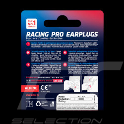 24h Le Mans® Earplugs Racing Pro Reusable Alpine Hearing