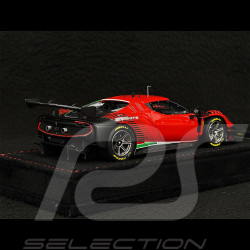 Ferrari 296 GT3 2022 Red Rosso Magma 1/43 BBR Models BBRC279A
