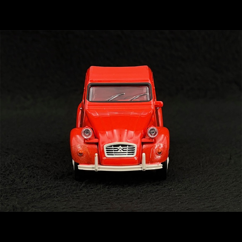 Citroën 2CV 1978 Geranium Red 1/43 Norev Jet-Car 150515