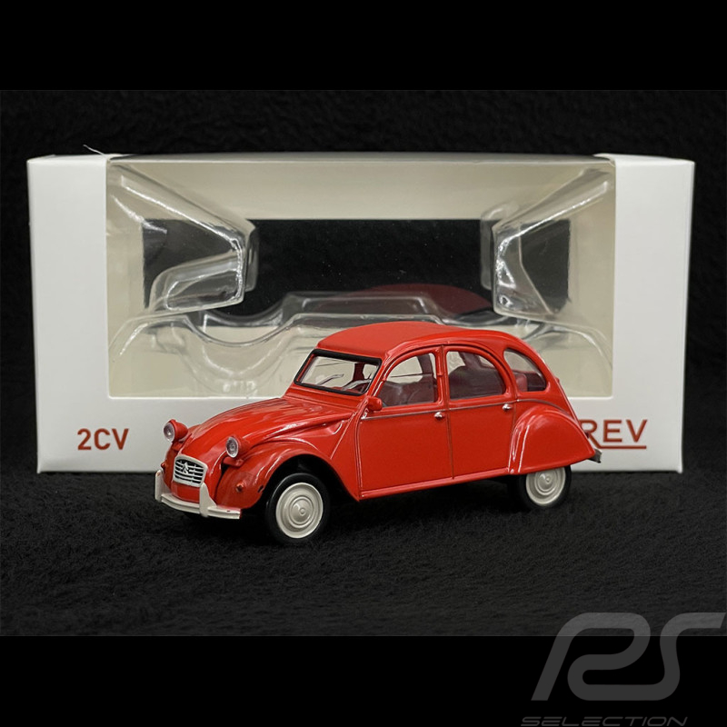 Citroën 2CV 1978 Geranienrot 1/43 Norev Jet-Car 150515