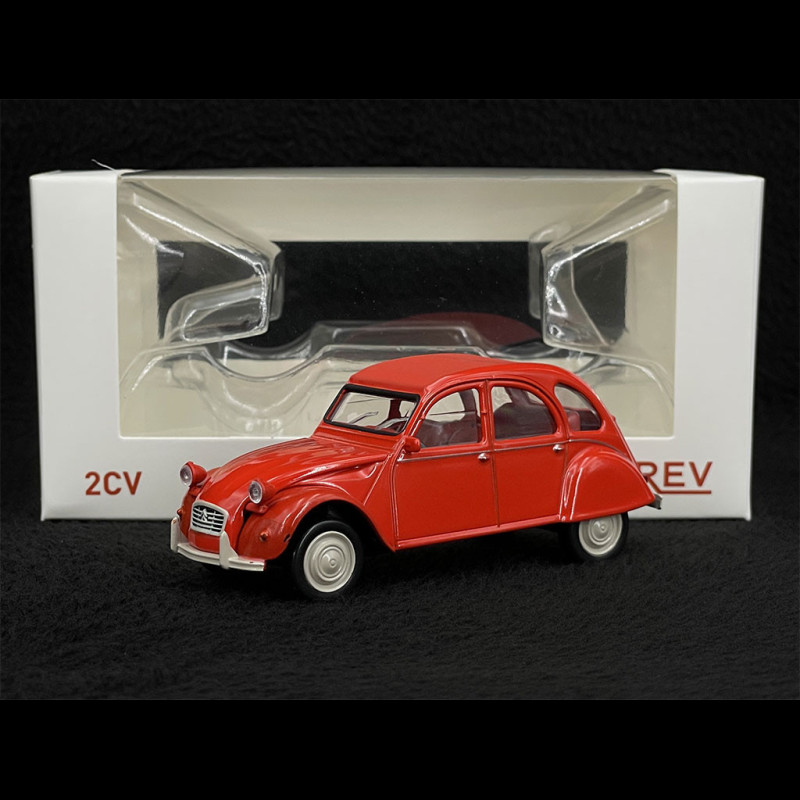 Citroën 2CV 1978 Geranium Red 1/43 Norev Jet-Car 150515