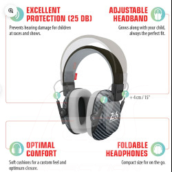 24h Le Mans® Gehörschutz Racing Pro Alpine Hearing Protection - Kinder