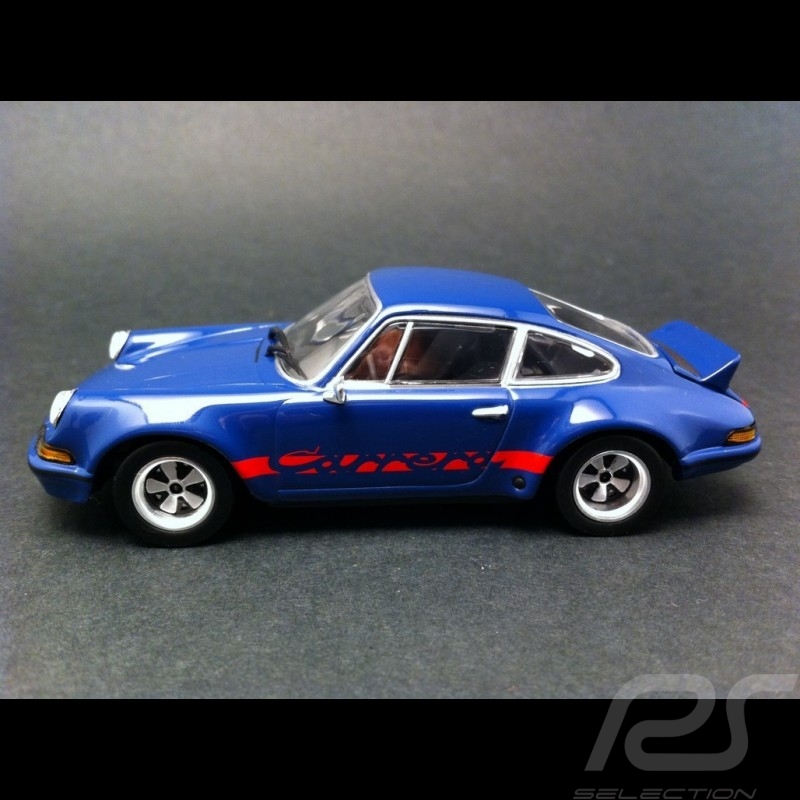 Porshe 911 Carrera RSR 2.8 1973 bleue 1/43 Minichamps 430736904