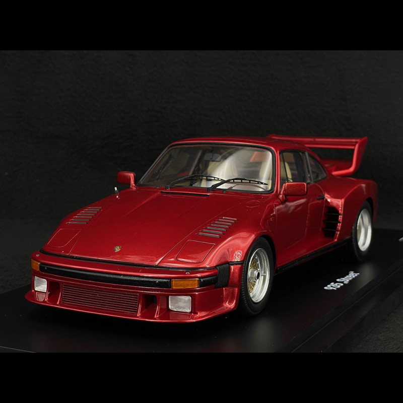 Porsche 935 Street 1983 Mansour Ojjeh Brilliant Red 1/18 Spark