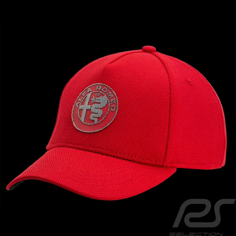 Casquette Alfa Romeo Logo Monochrome Rouge AR2902RE - Mixte