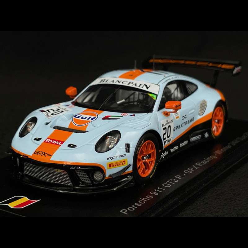 Porsche 911 GT3 R Type 991 n° 20 Winner 24h Spa 2019 1/43 Spark