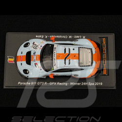 Porsche 911 GT3 R Type 991 n° 20 Sieger 24h Spa 2019 1/43 Spark 43SPA2019