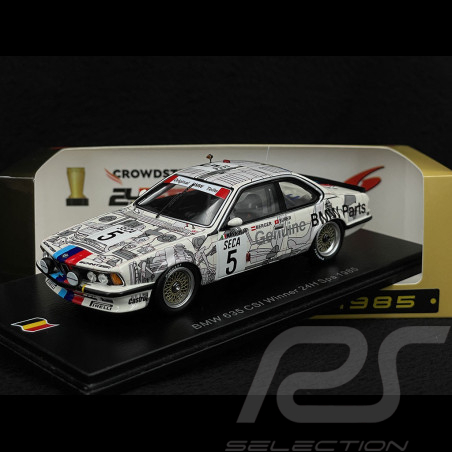 BMW 635 CSI n° 5 Sieger 24h Spa 1985 1/43 Spark 43SPA1985