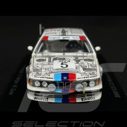 BMW 635 CSI n° 5 Vainqueur 24h Spa 1985 1/43 Spark 43SPA1985