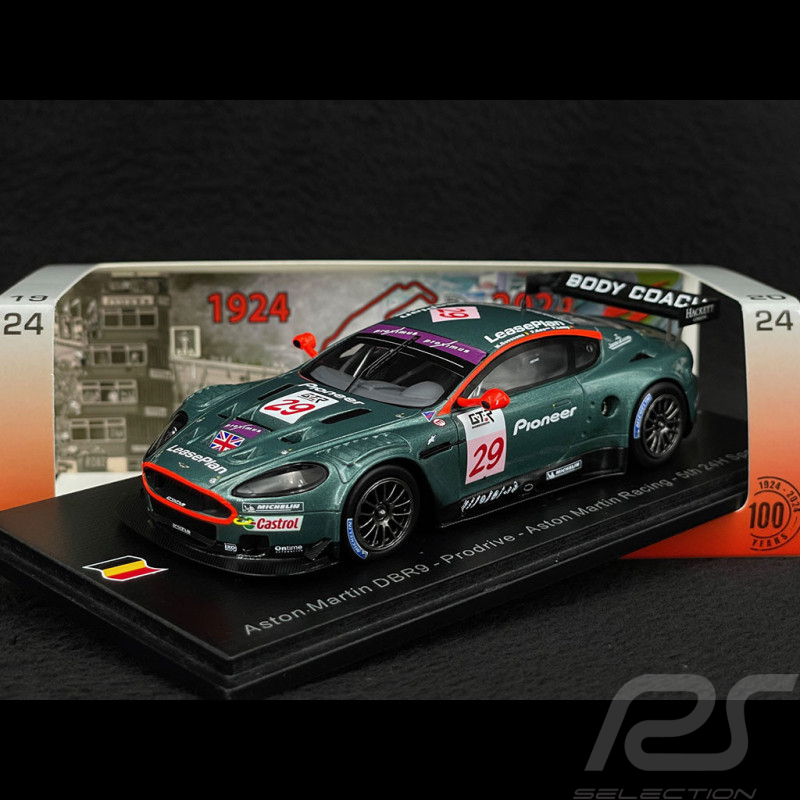 Aston Martin DBR9 n° 29 5th 24h Spa 2005 1/43 Spark 100SPA20