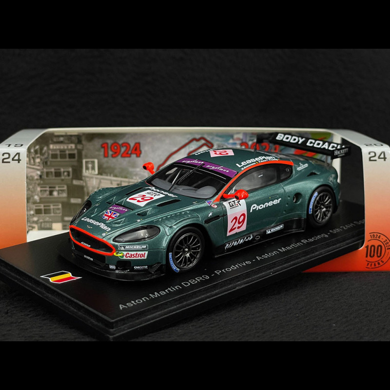 Aston Martin DBR9 n° 29 5th 24h Spa 2005 1/43 Spark 100SPA20