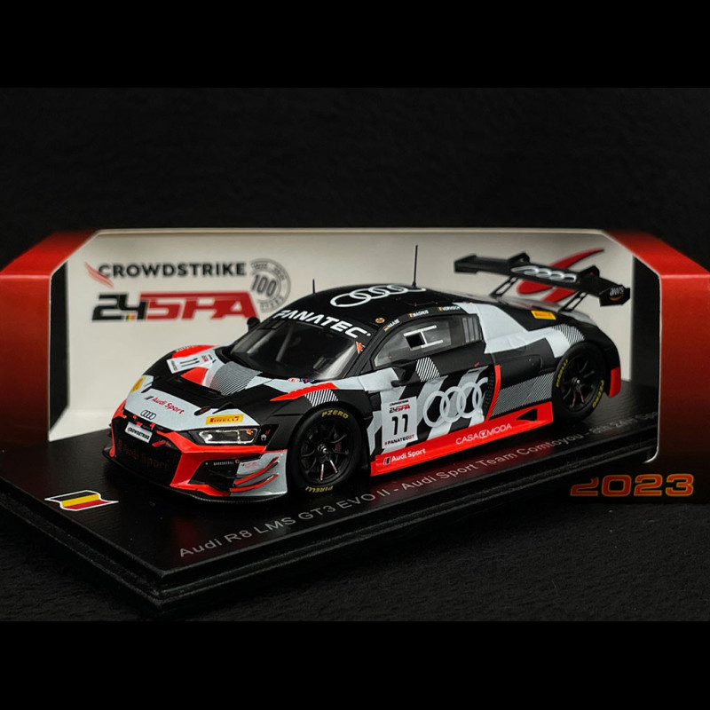 Audi R8 LMS GT3 24h Spa 2024 HAAS RT &ndash; Modellino Spark 1:43 &ndash; Nuovo, Codice 835
