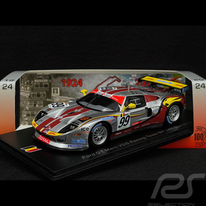 Ford GT n° 99 24h Spa 2010 1/43 Spark 100SPA23