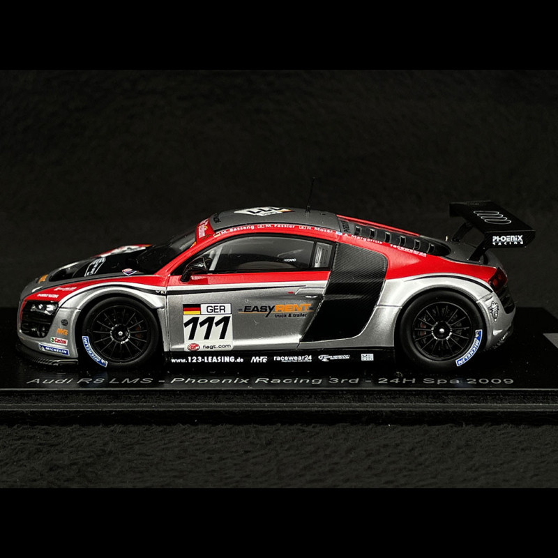 Audi R8 LMS VLN Nürburgring 2009 Phoenix Racing porta Nr.77 Rostek