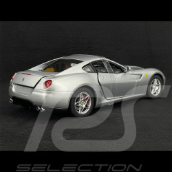 Ferrari 599 GTB Fiorano 2007 Gris Grigio Ingrid 1/18 Hot Wheels J2918