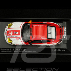 Porsche 911 typ 996 GT3 Cup Daytona 2005 n° 37 Ajilon 1/43 Minichamps 400056237