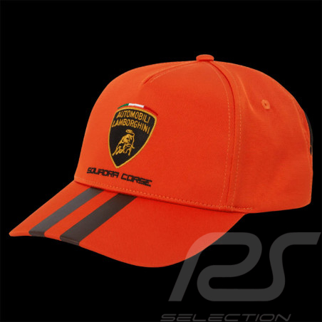 Lamborghini Hat Squadra Corse Orange / Black LB18CAP2OR - Unisex