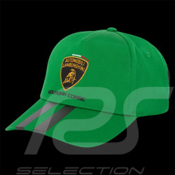 Casquette Lamborghini Squadra Corse Vert / Noir LB18CAP2GR - Mixte