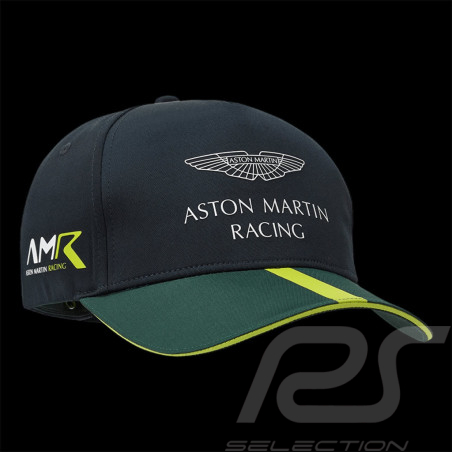 Casquette Aston Martin Racing AMR Team Noir / Vert A13TC - Mixte