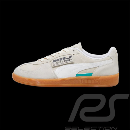 Chaussure Mercedes AMG Petronas Palermo X MDJ Puma F1 Team Beige 308479-01 - mixte