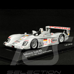 Audi R8 Infineon n° 1 Vainqueur 12h Sebring 2003 1/43 Minichamps 400031391