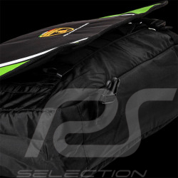 Lamborghini Messenger bag Squadra Corse Tarpaulin Black / Green LCUSB283504