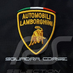 Lamborghini Umhängetasche Squadra Corse Planenmaterial Schwarz / Grün LCUSB283504