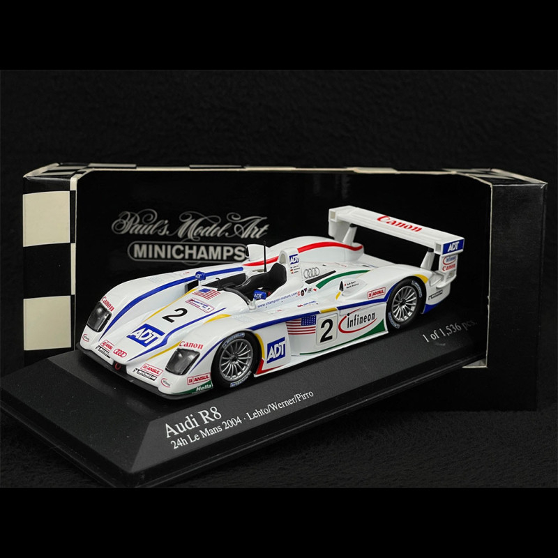 Audi A6 Safety Car 24H Le Mans 2004 - 1/43 Minichamps (état Neuf)