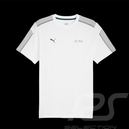 T-shirt Mercedes AMG Petronas Puma F1 Team Blanc 623743-03 - homme