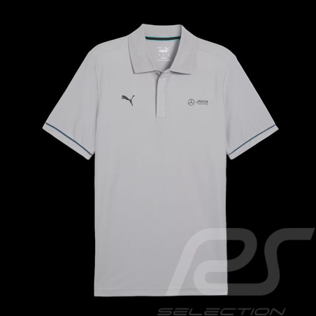Mercedes Polo-shirt AMG Petronas Puma F1 Team Grau 623753-02 - herren