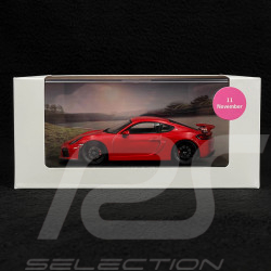 Porsche Cayman GT4 Type 981 2015 Metallic Indischrot 1/43 Spark MAP02021116