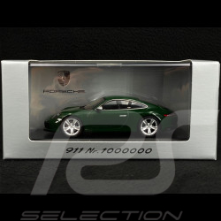 Porsche 911 type 991 Carrera S N ° 1 million 1000000 Irischgrün 1/43 Spark WAP0209100H