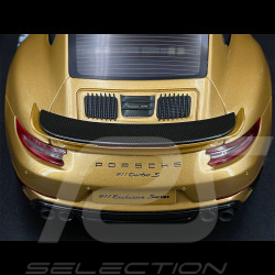 Porsche 911 Turbo S Exclusive Type 991 2018 Gold 1/18 GT Spirit GT444