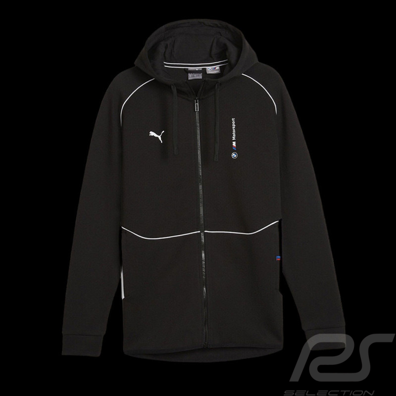 Veste BMW Motorsport Puma à capuche Noir 624144-01 - homme