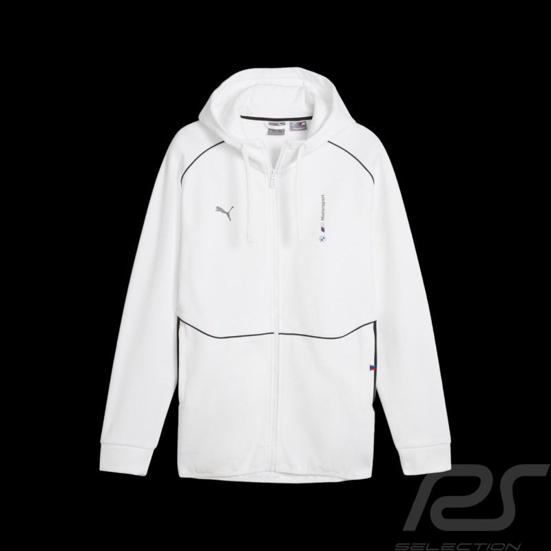 BMW Jacke Motorsport Puma Kapuzenjacke Weiß 624144-02 - herren