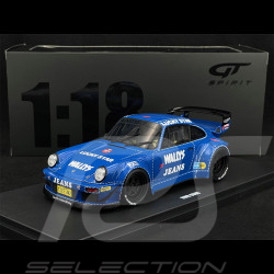 Porsche 911 RWB Osho Type 964 2023 Blue 1/18 GT Spirit GT448