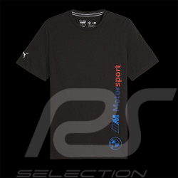 BMW T-shirt Motorsport Puma Logo Schwarz 624155-01 - Herren