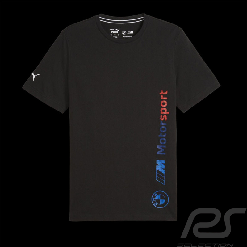 BMW T-shirt Motorsport Puma Logo Black 624155-01 - men