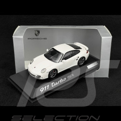 Porsche 911 turbo type 997 2010 Blanc Glacier 1/43 Minichamps WAP0205070AVKK