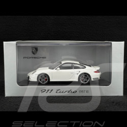 Porsche 911 turbo type 997 2010 White Glacier 1/43 Minichamps WAP0205070AVKK
