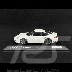 Porsche 911 turbo type 997 2010 Blanc Glacier 1/43 Minichamps WAP0205070AVKK