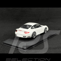 Porsche 911 turbo type 997 2010 Blanc Glacier 1/43 Minichamps WAP0205070AVKK